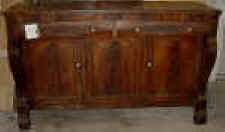 an antique sideboard overview, before work.
